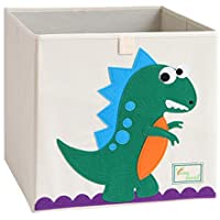Caja de almacenamiento plegable con diseño de dinosaurios